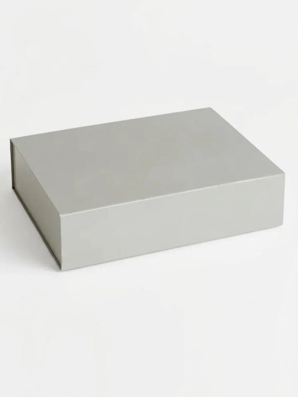 HAY Denmark Medium Grey Colour Storage Box Magnetic Lid Scandinavian Home